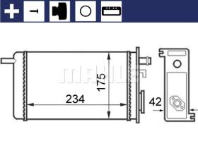 Mahle AH44000S - CALEF RENAULT TRAFIC (7/80>3/01)