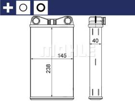 Mahle AH7000S - CALEF AUDI A4 II (11/00>) A/S