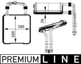 Mahle AH78000P - CALEF MB W211 (02>) W219 CLS (04>)