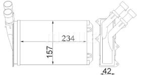 Mahle AH83000S - CALEF CITROEN ZX/XANTIA/XSARA/BERLINGO/306 (B/V)