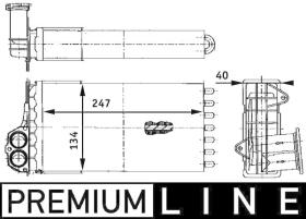 Mahle AH88000P - CALEF PEUGEOT 206 (98>)CITROEN XSARA PICASSO (12/99>12/03)