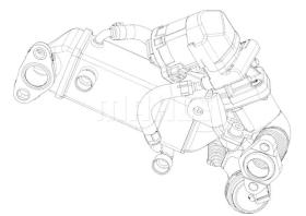 Mahle CE10000P - EGR00 BMW S3 E90-E92/S5 F10-F11/X5 E70/S6 E71-E72