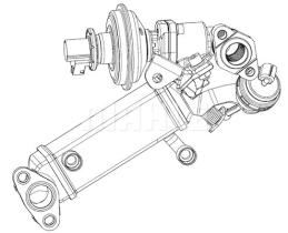 Mahle CE12000P - EGR00 BMW X3 E83 2.0D