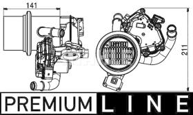 Mahle CE15000P - EGR00 VW PASSAT/JETTA/BEETLE 2.0 TDI (14>)