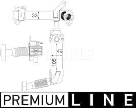 Mahle CE21000P - EGR00 BMW S1 E81/S3 E46/E91 320/330D