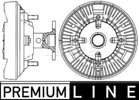 Mahle CFC231000P - EMBRAGUE VENTILADOR MAQUINARIA CASE