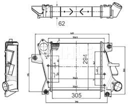 Mahle CI507000S - INTER NISSAN X-TRAIL (T30) 2.2D (10/05>)