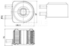 Mahle CLC176000S - ENFAC CITROEN JUMPER/BOXER/C5/C8/SUZUKI VITARA