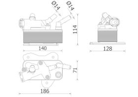 Mahle CLC225000P - ENFAC BMW S3 E90/E92-S5 F10/X5 E70 X6 E71/E72 (CAMBIO)