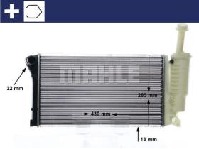 Mahle CR10000S - RADIA FIAT PANDA (169) 1.1I/1.2I (10-06>)