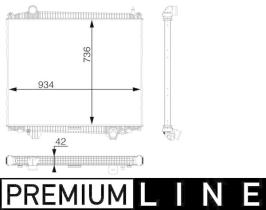 Mahle CR102000P - RADIA  MAN TGS (07>) 934-736-42