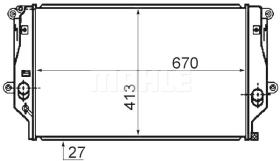 Mahle CR1082000S - RADIA TOYOTA RAV 4 III 2.2 D4D (3/06>)