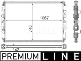 Mahle CR1151000P - RADIA MAN LIONS CITY (09>) NEOPLAN TRENDLINER (04>)