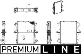 Mahle CR1169000P - RADIA NISSAN ATLEON 110.35/120.35/110.56/120.56 (06>)