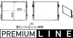 Mahle CR1175000P - RADIA SCANIA P270/360/380/400 (9/04>)