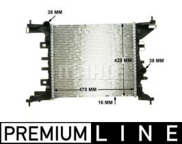 Mahle CR1187000P - RADIA OPEL MERIVA B 1.4 16V (4/10>)