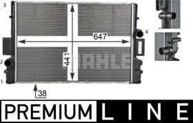 Mahle CR1551000P - RADIA IVECO DAILY IV 2.3TD/2.8TD +/-AC (03>) A/S