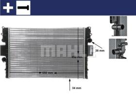 Mahle CR1551000S - RADIA IVECO DAILY IV 2.3TD/2.8TD +/-AC (03>) A/M