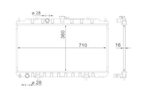 Mahle CR1702000S - RADIA NISSAN ALMERA II 1.5/1.8 (07/00>11/02)