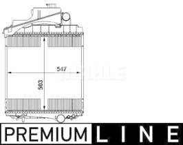 Mahle CR1729000P - RADIA JOHN DEERE 6020/6120/6220/6320/6420/6215 4CIL