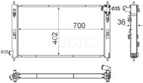 Mahle CR1882000S - RADIA MITSUBISHI OUTLANDER 2.2 DI-D (3/07>)