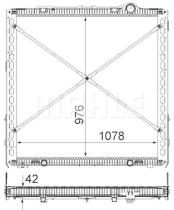 Mahle CR2086000P - RADIA DAF XF (10/12>) CF (5/13>) 976-1078-42
