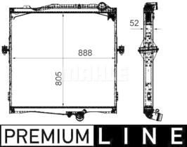 Mahle CR2092000P - RADIA VOLVO V.I. FH II/RVI C/K/T (12>) 805-887-52