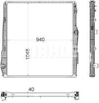 Mahle CR2094000P - RADIA SCANIA P,G,R,T SERIES (05-) 940-1050-40