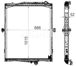 Mahle CR2095000P - RADIA VOLVO V.I. FH II (12>) RVI C/K/T (13>)