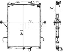 Mahle CR2096000P - RADIA VOLVO V.I. FMX 330->540 (10-)