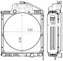 Mahle CR2183000P - RADIA CLAAS CELTIS (510-528-100)