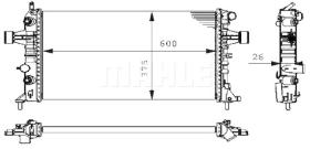 Mahle CR228000S - RADIA OPEL ASTRA G 1.4/1.6/1.8 +AC AUT. (98>) A/M