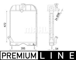 Mahle CR2296000P - RADIADOR MAQUINARIA MASSEY FERGUSON