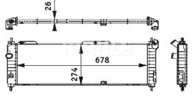 Mahle CR355000S - RADIA OPEL CORSA B/TIGRA 1.2/1.4/1.6 +AC (93>00) A/M