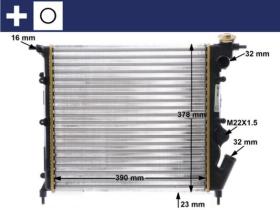 Mahle CR642000S - RADIA RENAULT CLIO I 1.1/1.2I/EXPRESS II/19 1.2/1.4