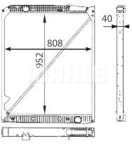 Mahle CR670000P - RADIA MB V.I. ACTROS (04-97>) 952*808*42