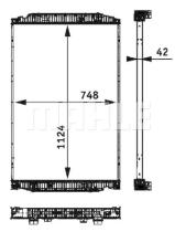 Mahle CR705000P - RADIA IVECO STRALIS (02-02>) 1124 - 748 - 42