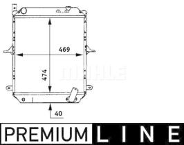 Mahle CR722000P - RADIA NISSAN CABSTAR I E110.35/110.45 (10-98>)