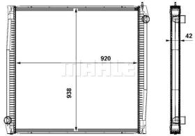 Mahle CR861000P - RADIA MAN LION STAR/COACH/STARLINER/CITYLINER