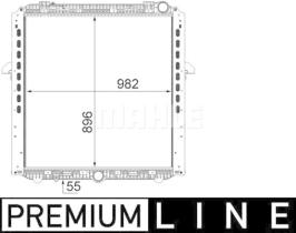 Mahle CR865000P - RADIA MB V.I. ACTROS MP4/ANTOS (7/11>) 896-982-55