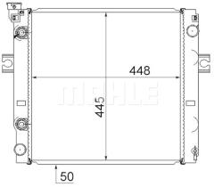 Mahle CR869000S - RADIA CARRETILLA MITSUBISHI/CATERPILLAR