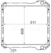 Mahle CR890000S - RADIADOR MAQUINARIA JCB 3CX/ 4CX/ T