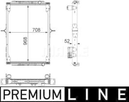 Mahle CR892000P - RADIA RVI KERAX (06>) 970-689-52