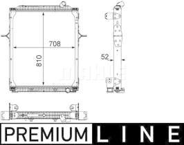 Mahle CR893000P - RADIA RVI PREMIUM II (10/05>) 810-708-52