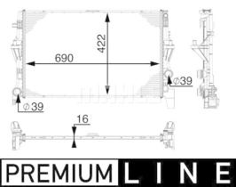 Mahle CR902000P - RADIA MB VITO W447 109/111CDI (3/14>)