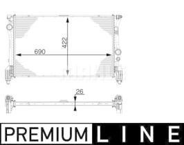 Mahle CR931000P - RADIA MB VITO W447 114/116CDI/V-CLASS 200/220CDI/V250(3/14-)