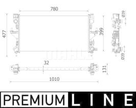 Mahle CR932000P - RADIA FIAT DUCATO (250/290) 2.3D (7/06>)