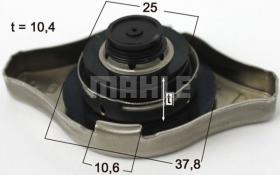 Mahle CRB38000S - TAPON BOCA 31 M/M C.C VALVULA BAJA 0,91 BAR PESTAÑA 11 M/M