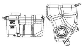 Mahle CRT133000S - NODRI FORD FUSION (01>)