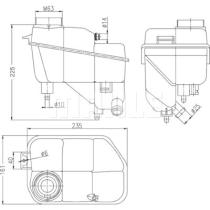 Mahle CRT202000S - NODRI MB W211 (02>08) CLS C219 (04>10)